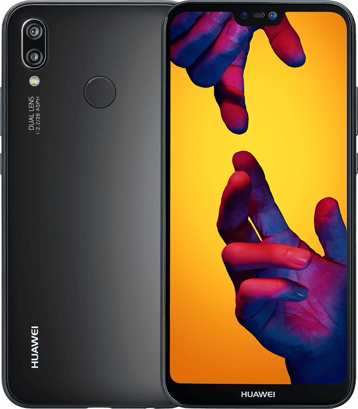 Huawei P20 Lite 14.8 cm (5.84") Android 8.0 4G USB Type-C 4 GB 64 GB 3000 mAh Black