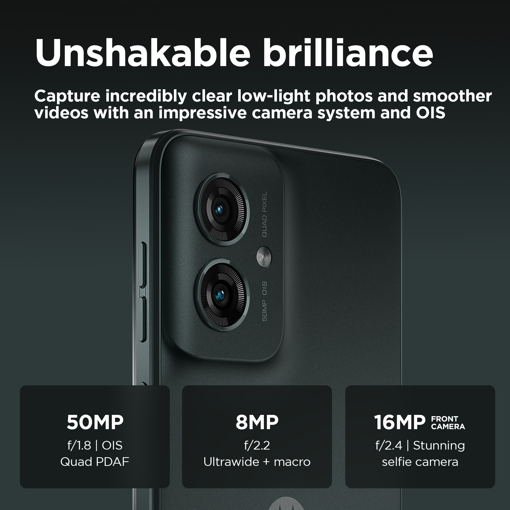 Motorola moto g55 5G 16.5 cm (6.49") Dual SIM Android 14 USB Type-C 8 GB 256 GB 5000 mAh Grey - Image 7