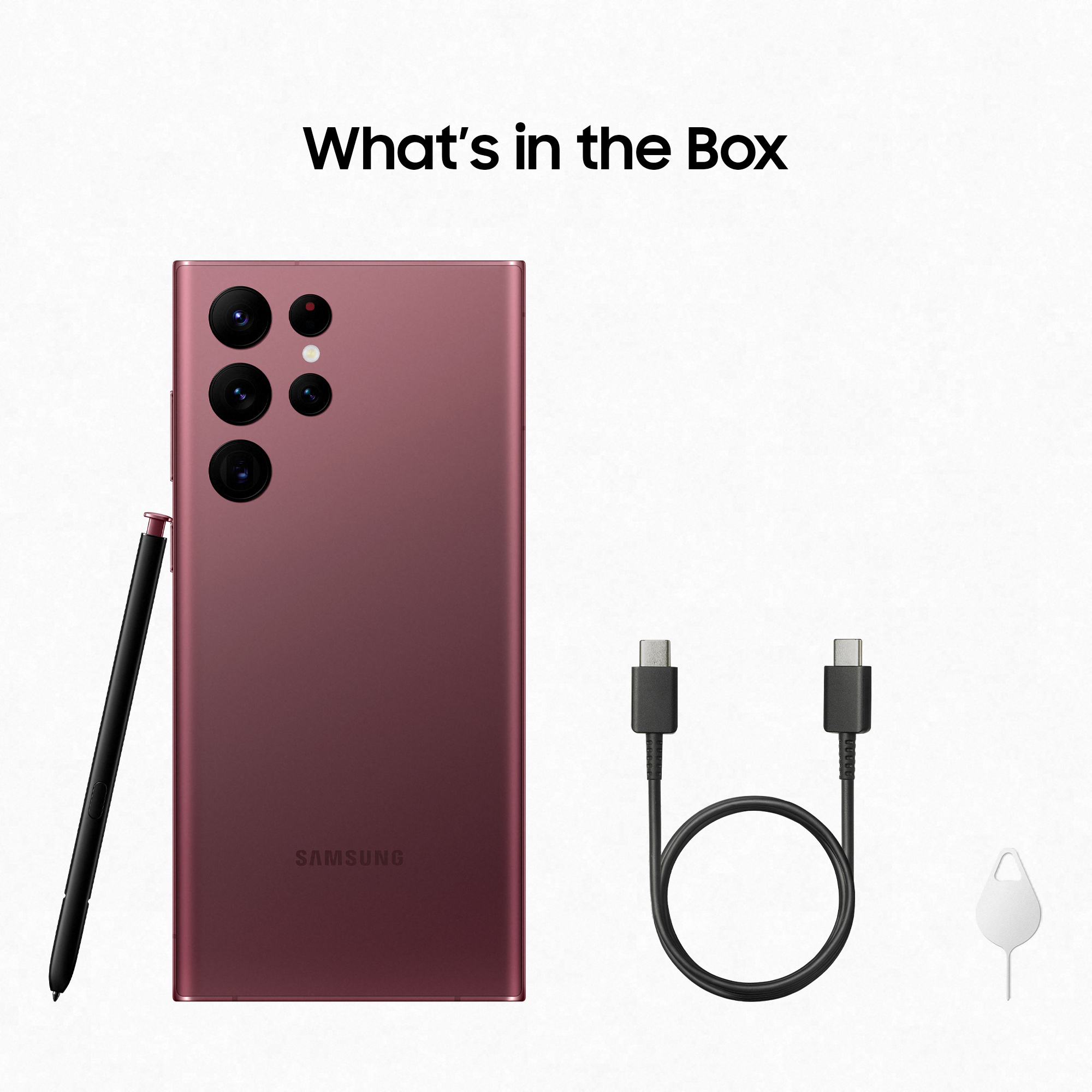 Samsung Galaxy S22 Ultra SM-S908B 17.3 cm (6.8") Dual SIM Android 12 5G USB Type-C 8 GB 128 GB 5000 mAh Burgundy - Image 5